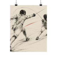Fencing Duel Poster product view 7