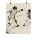 Fencing Duel Poster product view 4