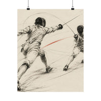 Fencing Duel Poster product view 4