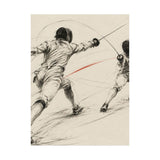 Fencing Duel Poster product view 2