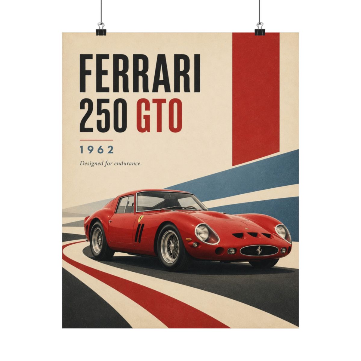 Ferrari 250 GTO Poster product view 4
