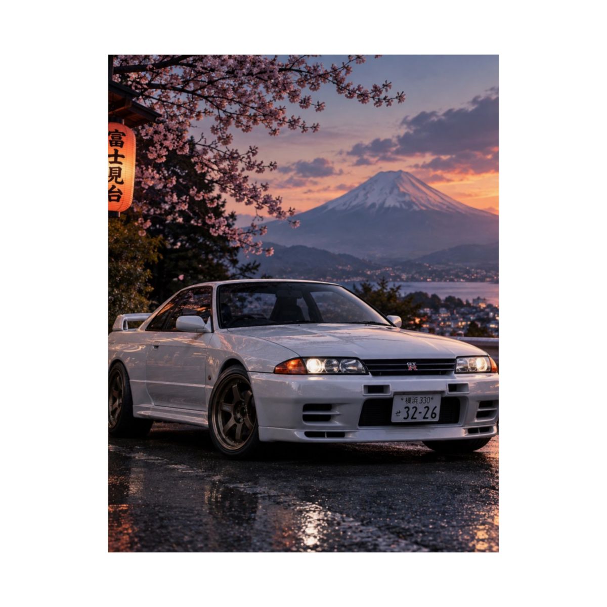 Fuji Skyline GT-R Poster product view 8