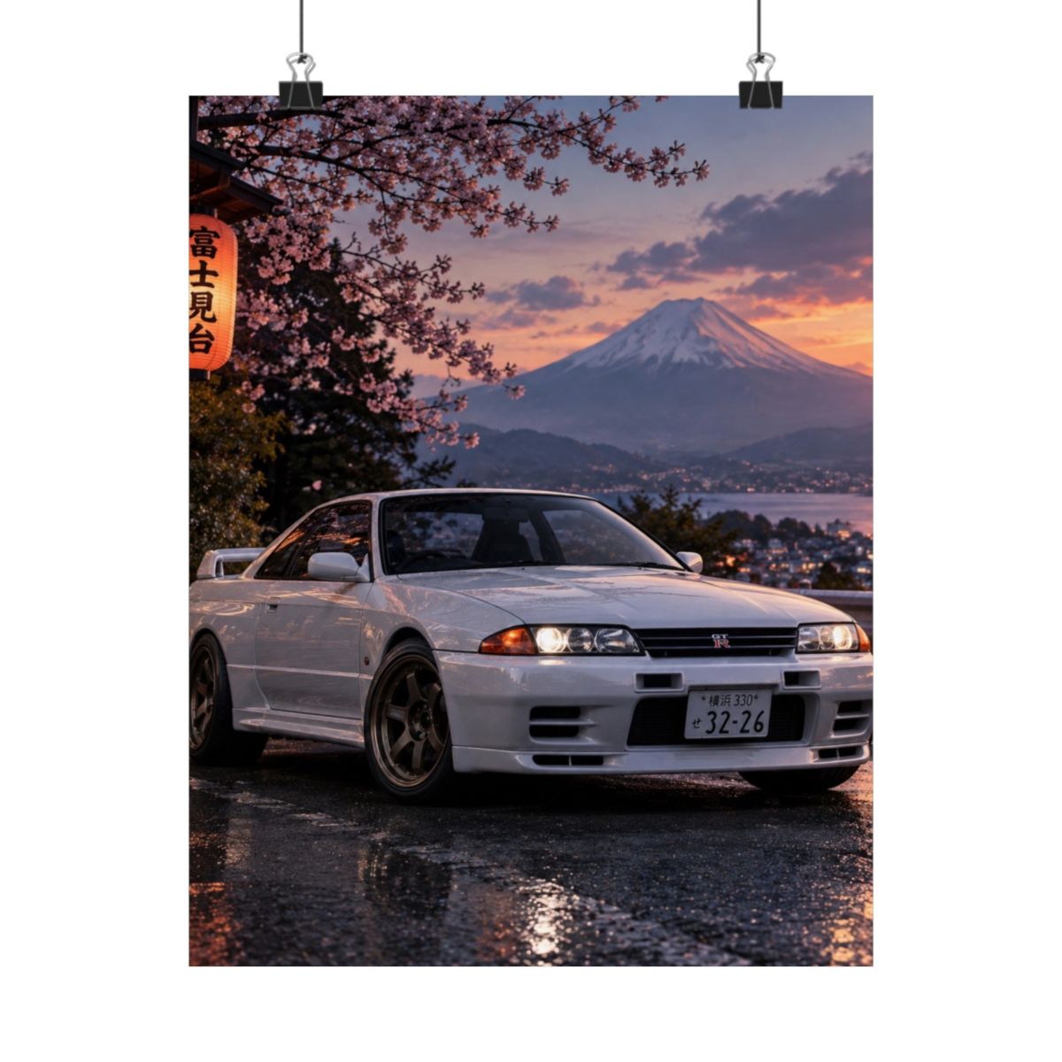 Fuji Skyline GT-R Poster product view 7