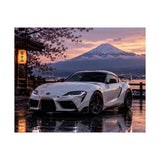 Fuji Sunset Supra Poster product view 5