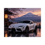 Fuji Sunset Supra Poster product view 2