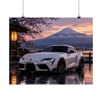 Fuji Sunset Supra Poster product view 4