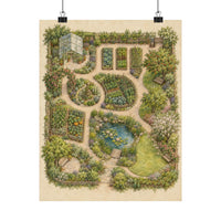 Garden Plan Poster product view 7