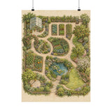 Garden Plan Poster product view 1