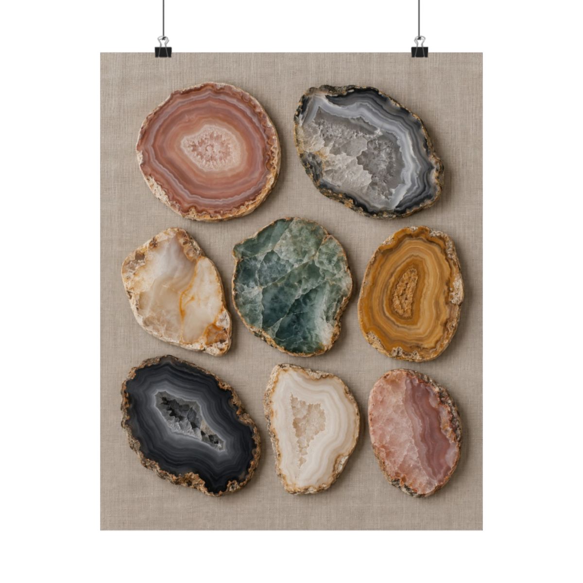 Geode Slice Collection Poster product view 4