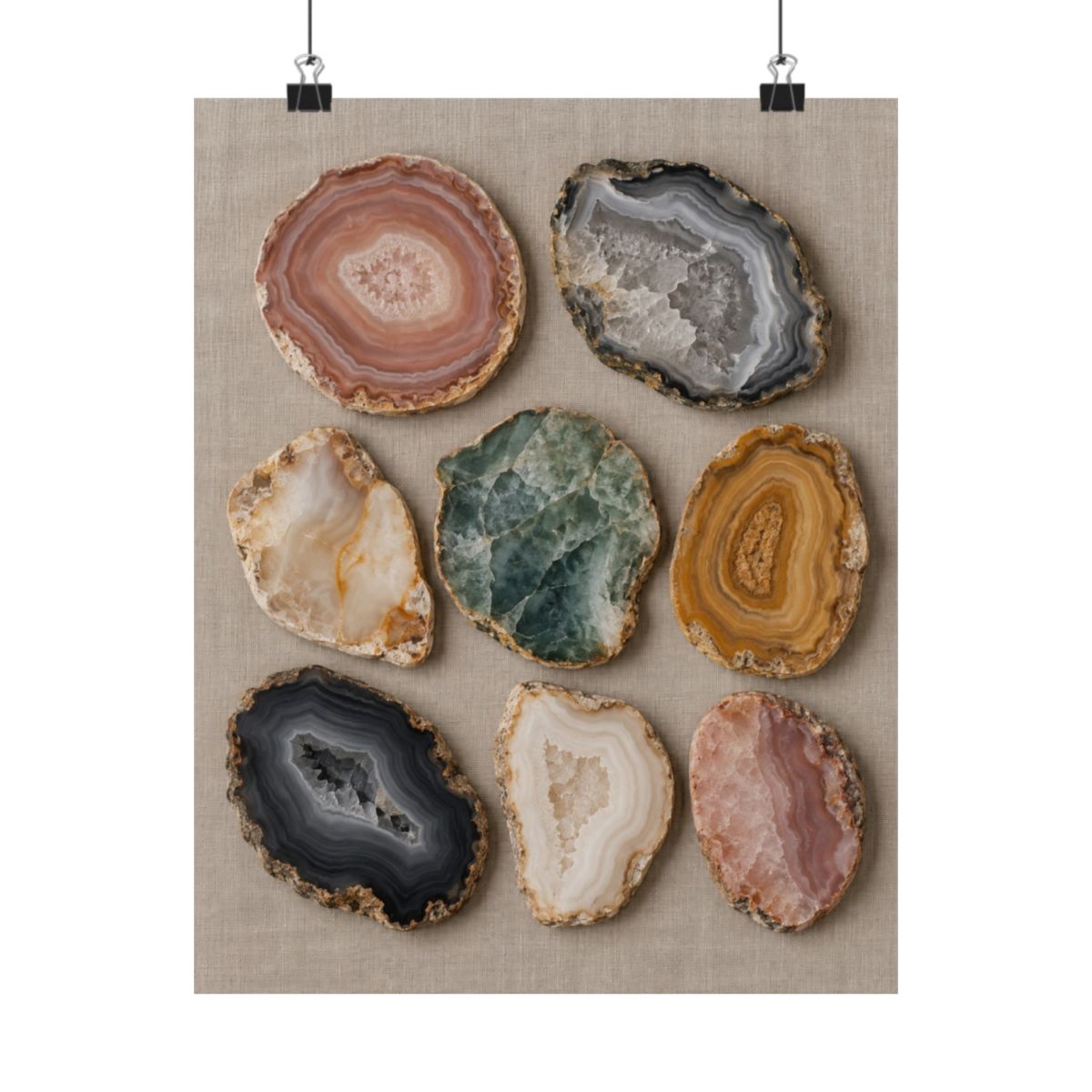 Geode Slice Collection Poster product view 7