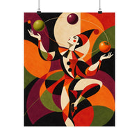 Geometric Juggler Poster product view 4