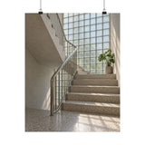 Glass Block Stairwell Poster product view 4
