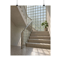 Glass Block Stairwell Poster product view 4