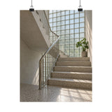 Glass Block Stairwell Poster product view 7