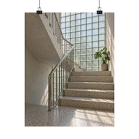 Glass Block Stairwell Poster product view 7