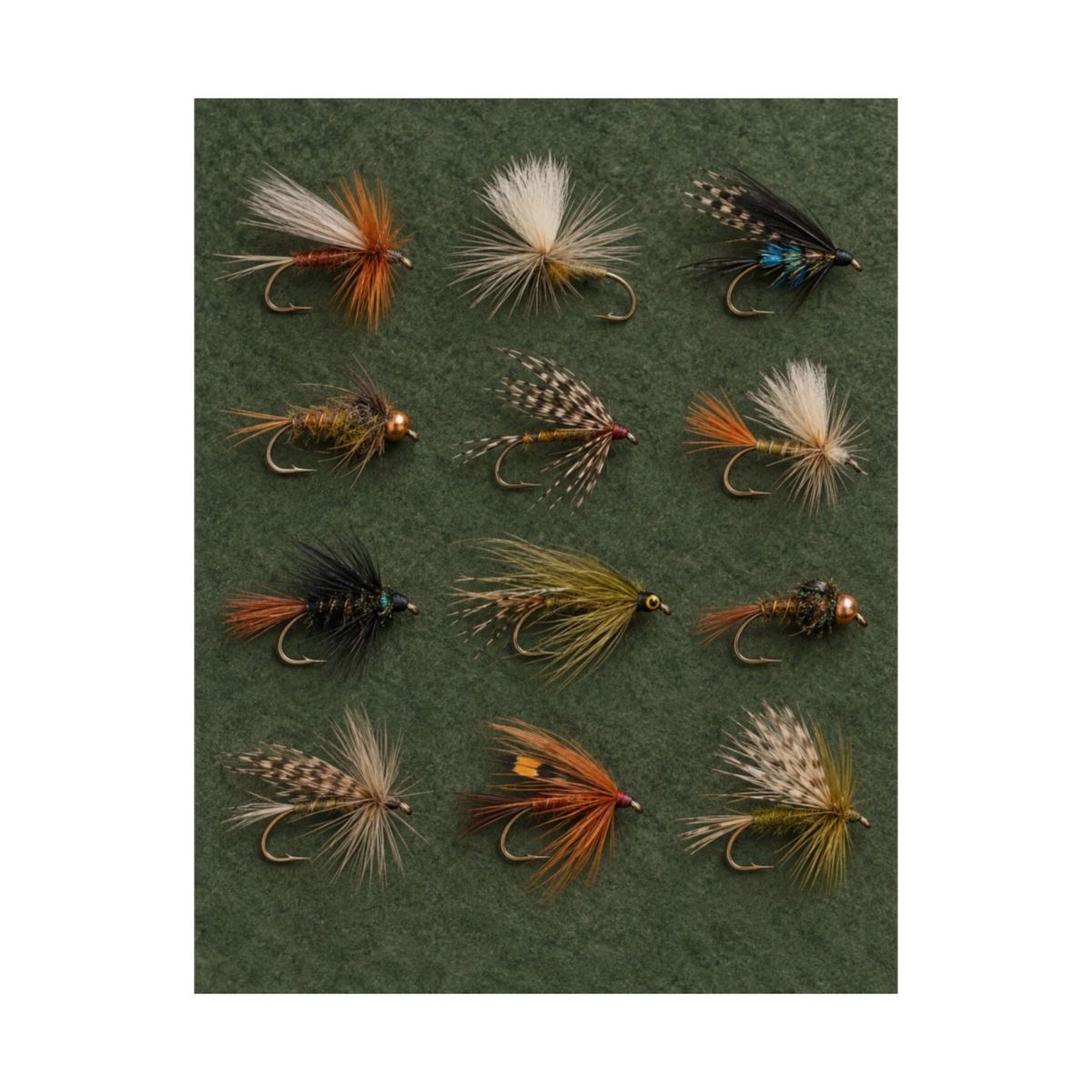 Hand Tied Fly Collection Poster product view 8