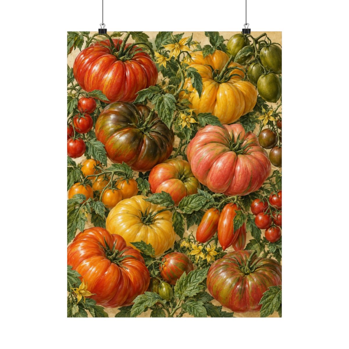 Heirloom Tomatoes Poster product view 1