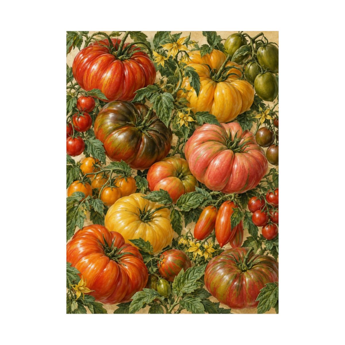 Heirloom Tomatoes Poster product view 2