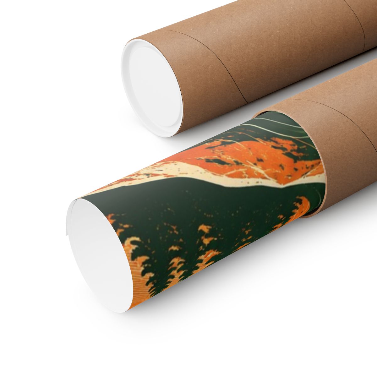 Hiking Contour Map Poster product view 6