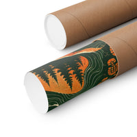 Hiking Contour Map Poster product view 9
