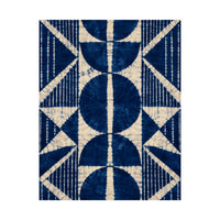 Indigo Adire Geometry Poster product view 8