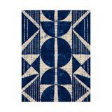 Indigo Adire Geometry Poster product view 2