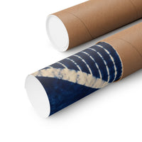Indigo Adire Geometry Poster product view 3