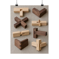 Japanese Joinery Study Poster product view 7