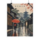 Kyoto Rainy Lane Poster product view 7