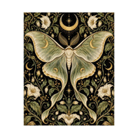Luna Moth Art Nouveau Poster product view 5