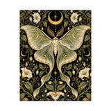 Luna Moth Art Nouveau Poster product view 8