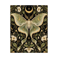 Luna Moth Art Nouveau Poster product view 8