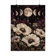 Lunar Poppy Garden Poster product view 1