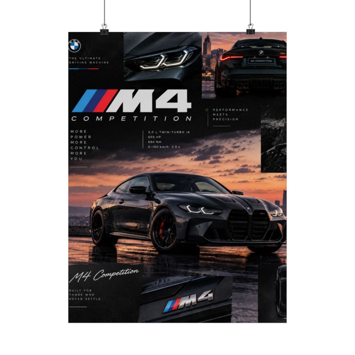 M4 Competition Poster product view 1