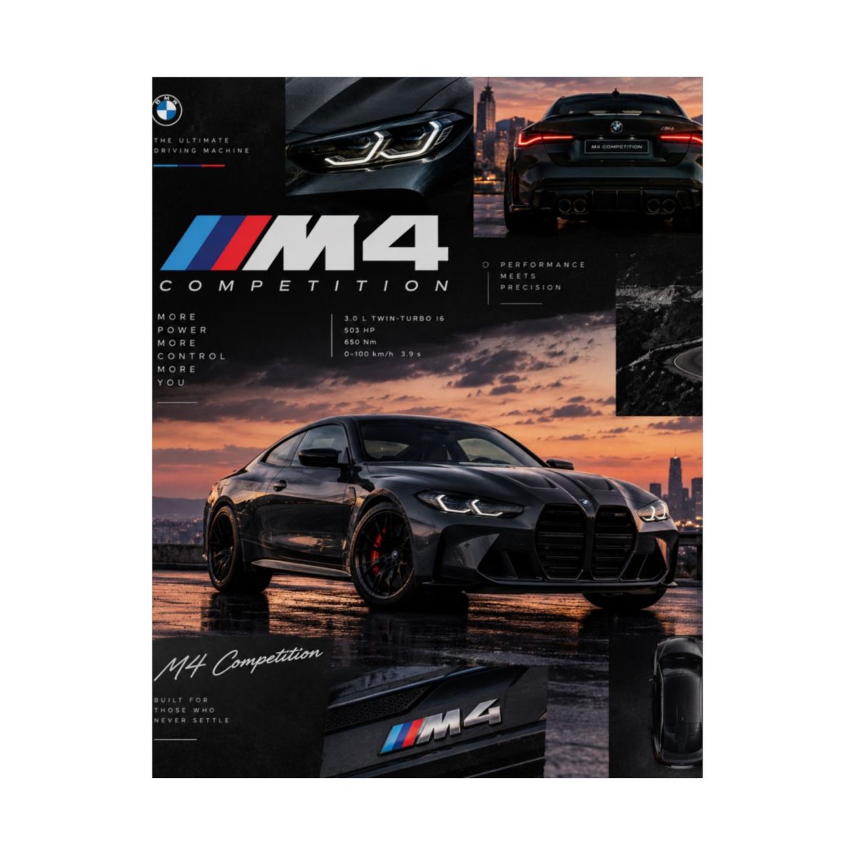 M4 Competition Poster product view 8