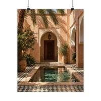 Marrakech Riad Archway Poster product view 4