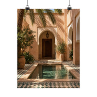 Marrakech Riad Archway Poster product view 7