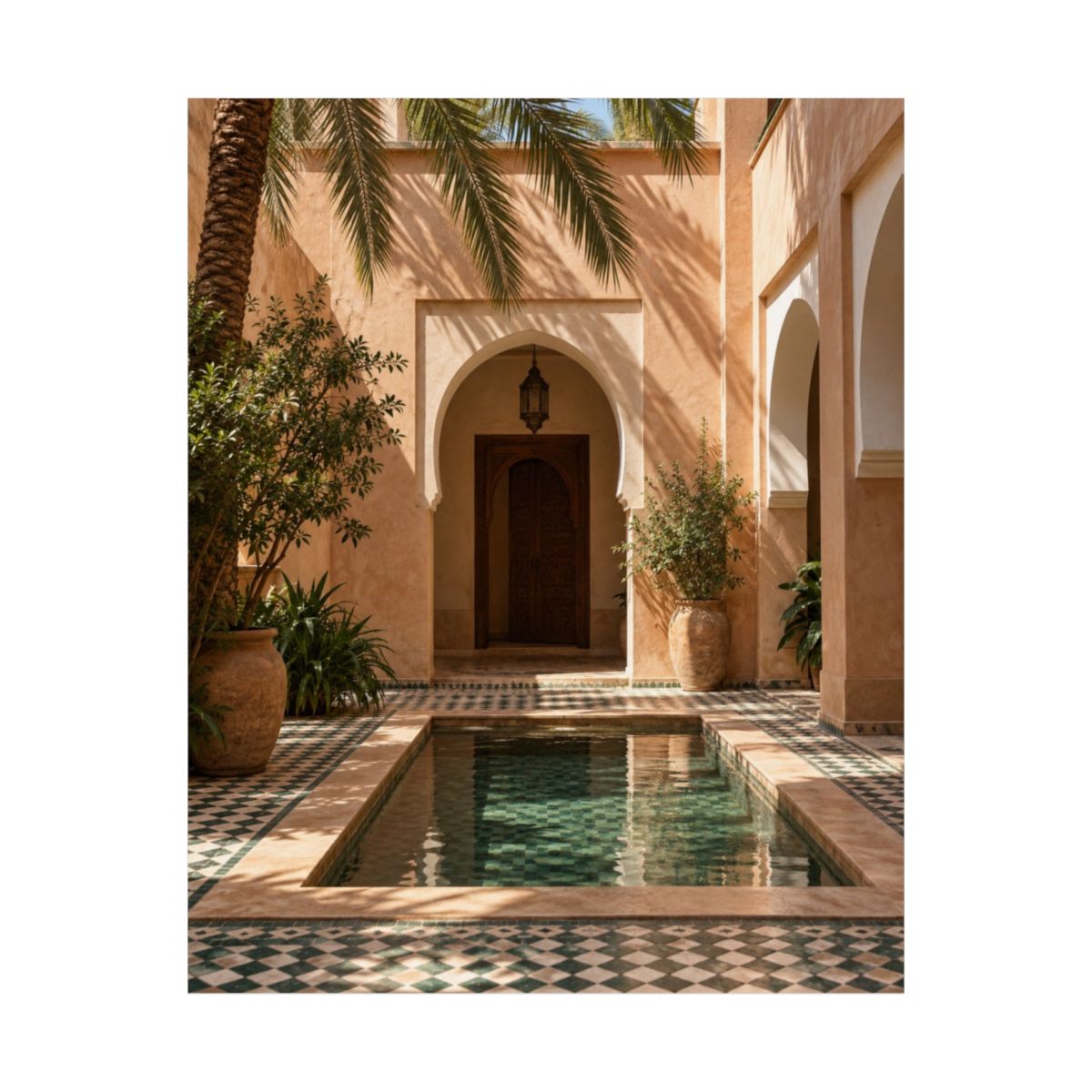Marrakech Riad Archway Poster product view 5