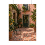 Mexico City Courtyard Poster product view 1