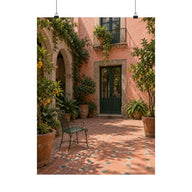 Mexico City Courtyard Poster product view 1