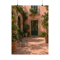 Mexico City Courtyard Poster product view 1