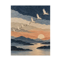 Migratory Cranes Poster product view 8