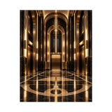 Neo Deco Elevator Lobby Poster product view 8