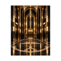 Neo Deco Elevator Lobby Poster product view 8