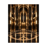 Neo Deco Elevator Lobby Poster product view 5