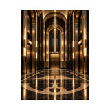 Neo Deco Elevator Lobby Poster product view 2