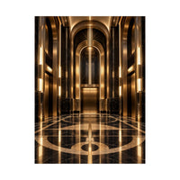 Neo Deco Elevator Lobby Poster product view 2