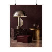 Neo Deco Lamp Study Poster product view 1