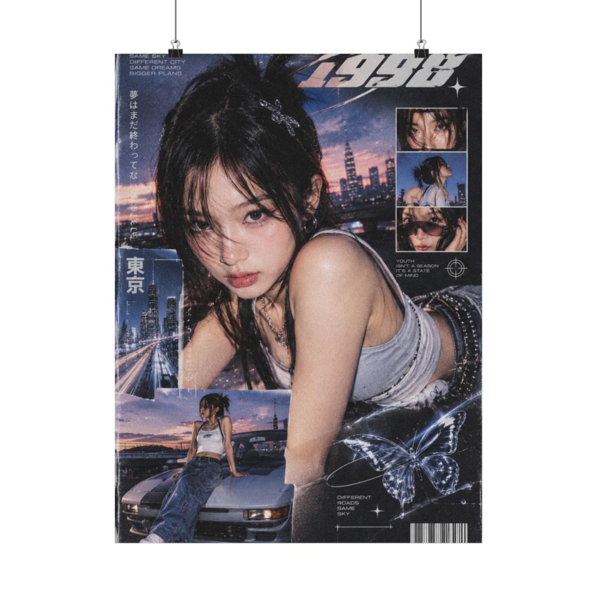 Neon Tokyo Dreamer Poster product view 1