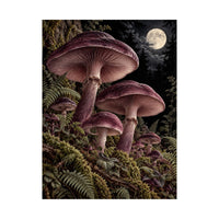 Nocturnal Mushroom Forest Poster product view 2